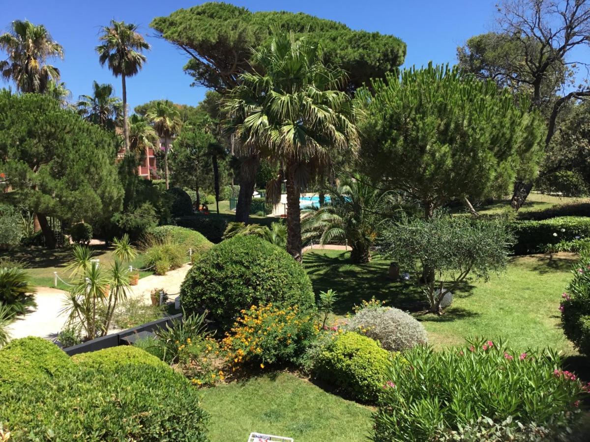 La Badine 5P Plage Piscine Clim Jacuzzi Parc Luxuriant Hyeres Luaran gambar