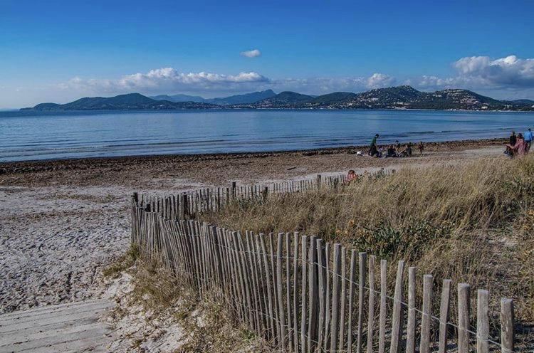 La Badine 5P Plage Piscine Clim Jacuzzi Parc Luxuriant Hyeres Luaran gambar